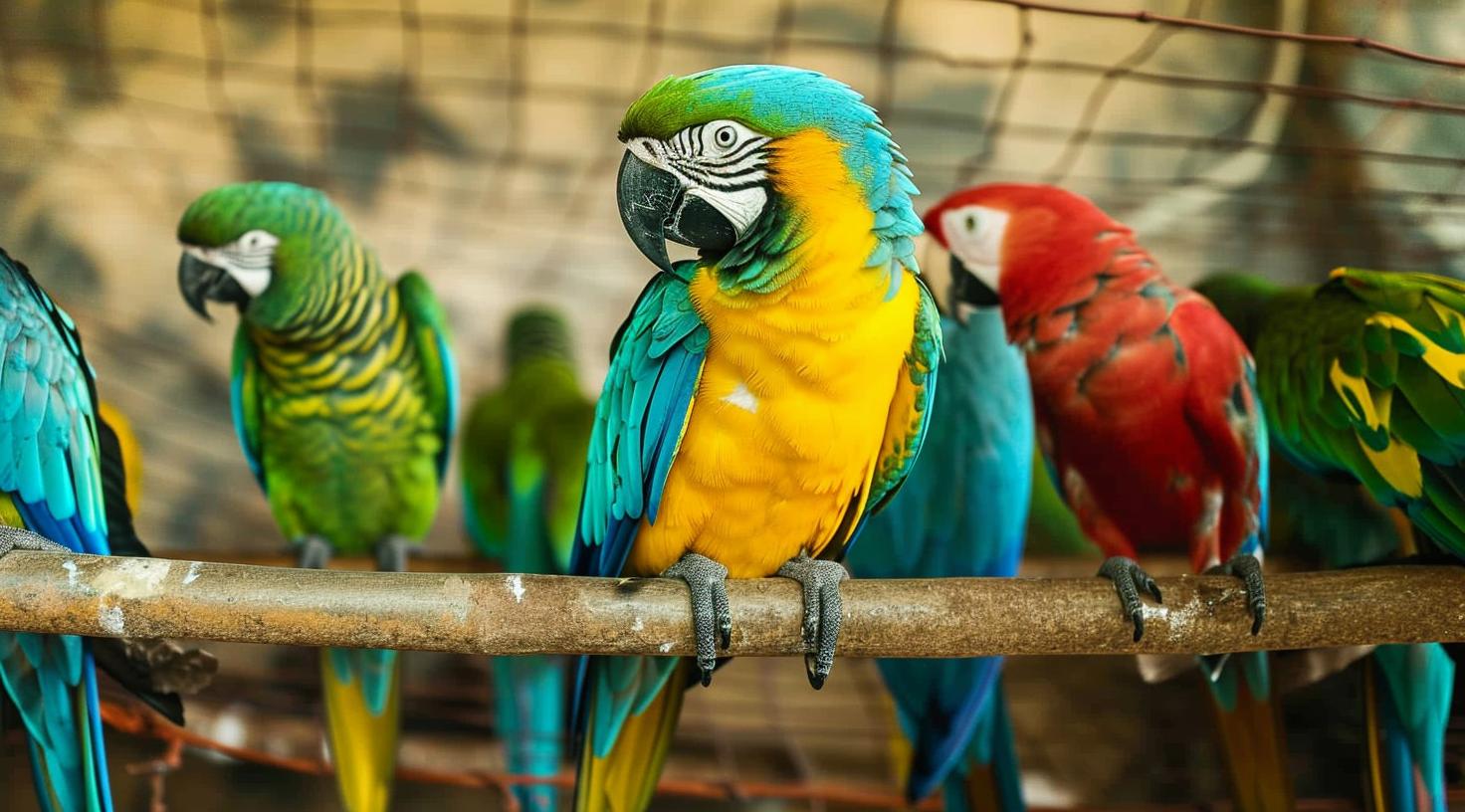 Vögel als treue Begleiter